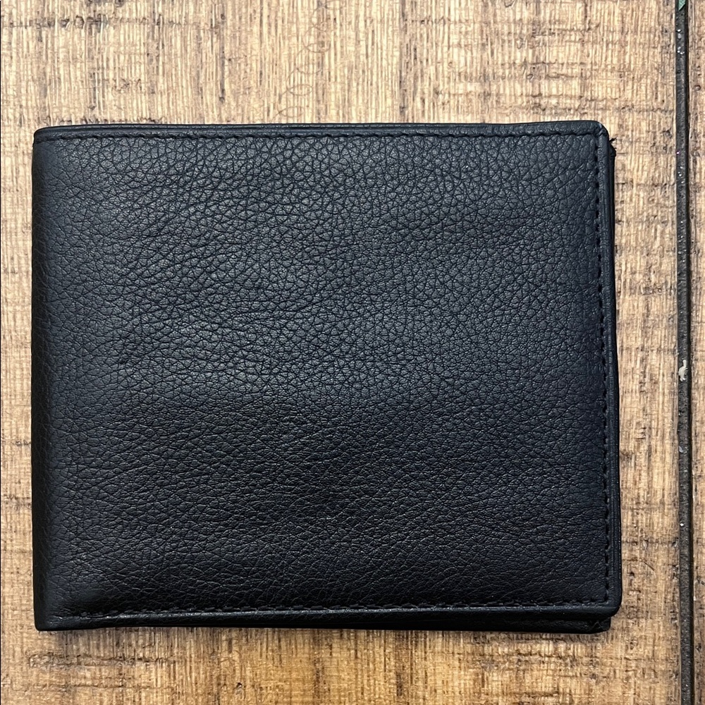 Old Navy Black Leather Wallet